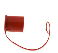 48 mm Kunststof Stofbeschermingskap voor snelkoppeling met ketting [2 Stuks]