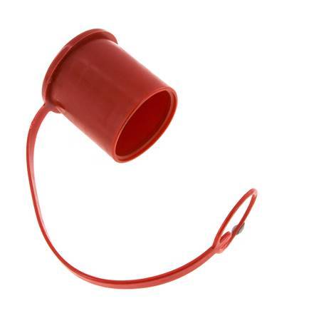 48 mm Kunststof Stofbeschermingskap voor snelkoppeling met ketting [2 Stuks]