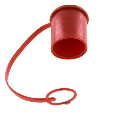 48 mm Kunststof Stofbeschermingskap voor snelkoppeling met ketting [2 Stuks]