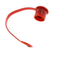 19.7 mm Kunststof Stofbeschermingskap voor insteeknippel met ketting [2 Stuks]