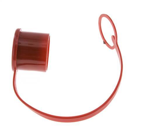 30 mm Kunststof Stofbeschermingskap voor insteeknippel met ketting [2 Stuks]