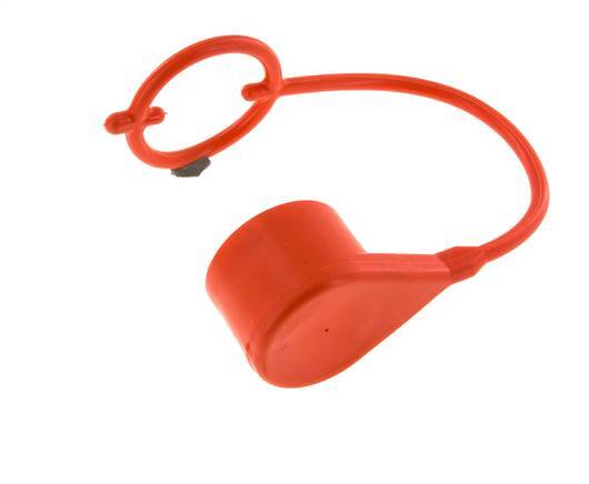 36 mm Kunststof Stofbeschermingskap voor insteeknippel met ketting