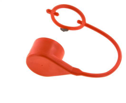 36 mm Kunststof Stofbeschermingskap voor insteeknippel met ketting