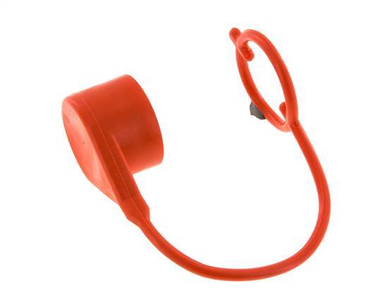 36 mm Kunststof Stofbeschermingskap voor insteeknippel met ketting