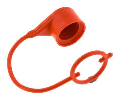 36 mm Kunststof Stofbeschermingskap voor insteeknippel met ketting