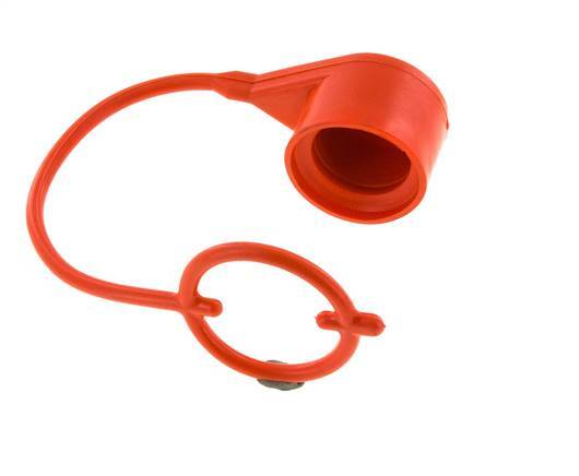 36 mm Kunststof Stofbeschermingskap voor insteeknippel met ketting