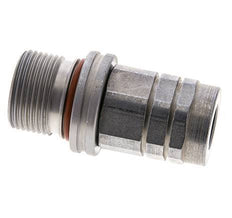 Stalen DN 8.7 Vlakdichtende Koppeling Snelkoppeling G 3/8 inch Binnendraad ISO 16028 D M30 x 2