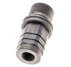 Stalen DN 8.7 Vlakdichtende Koppeling Snelkoppeling G 3/8 inch Binnendraad ISO 16028 D M30 x 2