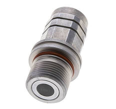 Stalen DN 8.7 Vlakdichtende Koppeling Snelkoppeling G 3/8 inch Binnendraad ISO 16028 D M30 x 2