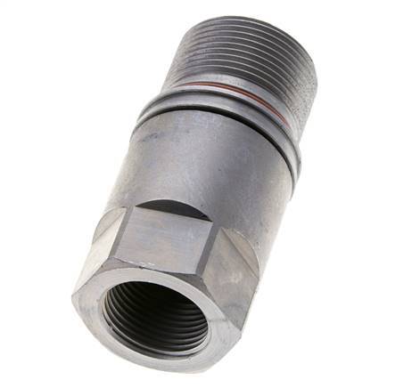 Stalen DN 12.8 Vlakdichtende Koppeling Snelkoppeling G 3/4 inch Binnendraad ISO 16028 D M36 x 2