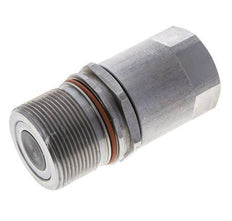 Stalen DN 15 Vlakdichtende Koppeling Snelkoppeling G 3/4 inch Binnendraad ISO 16028 D M43 x 2