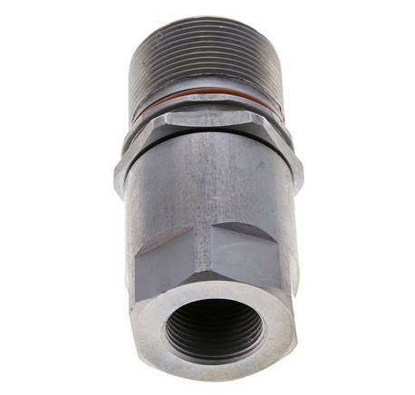 Stalen DN 15 Vlakdichtende Koppeling Snelkoppeling G 3/4 inch Binnendraad ISO 16028 D M43 x 2