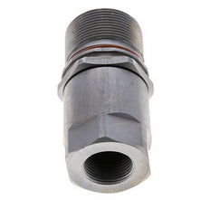 Stalen DN 15 Vlakdichtende Koppeling Snelkoppeling G 3/4 inch Binnendraad ISO 16028 D M43 x 2