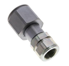 Stalen DN 8.7 Vlakdichtende Koppeling Insteeknippel G 1/2 inch Binnendraad ISO 16028 D M30 x 2