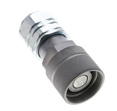 Stalen DN 12.8 Vlakdichtende Koppeling Insteeknippel G 1/2 inch Binnendraad ISO 16028 D M36 x 2