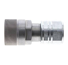 Stalen DN 12.8 Vlakdichtende Koppeling Insteeknippel G 3/4 inch Binnendraad ISO 16028 D M36 x 2