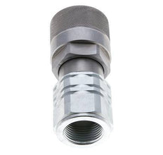 Stalen DN 12.8 Vlakdichtende Koppeling Insteeknippel G 3/4 inch Binnendraad ISO 16028 D M36 x 2