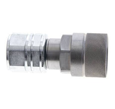 Stalen DN 12.8 Vlakdichtende Koppeling Insteeknippel G 3/4 inch Binnendraad ISO 16028 D M36 x 2