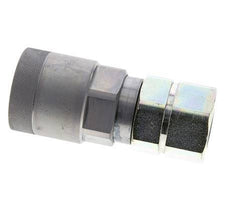 Stalen DN 15 Vlakdichtende Koppeling Insteeknippel G 3/4 inch Binnendraad ISO 16028 D M43 x 2