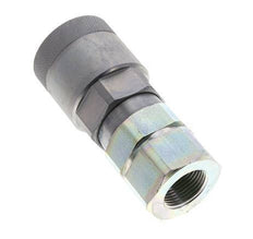Stalen DN 15 Vlakdichtende Koppeling Insteeknippel G 3/4 inch Binnendraad ISO 16028 D M43 x 2