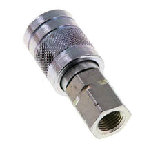 Stalen DN 6.3 Hydraulische Koppeling Snelkoppeling G 1/4 inch Binnendraad ISO 7241-1 A D 12mm