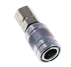 Stalen DN 6.3 Hydraulische Koppeling Snelkoppeling G 1/4 inch Binnendraad ISO 7241-1 A D 12mm
