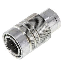 Stalen DN 10 Hydraulische Koppeling Snelkoppeling G 3/8 inch Binnendraad ISO 7241-1 A D 16mm