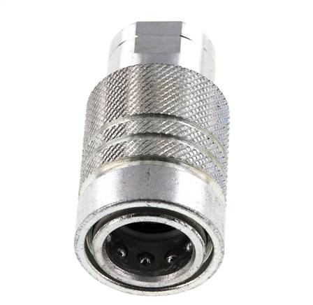 Stalen DN 10 Hydraulische Koppeling Snelkoppeling G 3/8 inch Binnendraad ISO 7241-1 A D 16mm