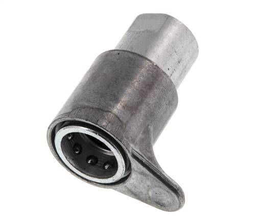 Stalen DN 12.5 Hydraulische Koppeling Snelkoppeling M22x1.5 Binnendraad ISO 7241-1 A UNIMOG D 20.5mm