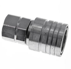 Stalen DN 25 Hydraulische Koppeling Snelkoppeling G 1 inch Binnendraad ISO 7241-1 A D 34.3mm