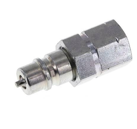 Stalen DN 6.3 Hydraulische Koppeling Insteeknippel G 1/4 inch Binnendraad ISO 7241-1 A D 12mm