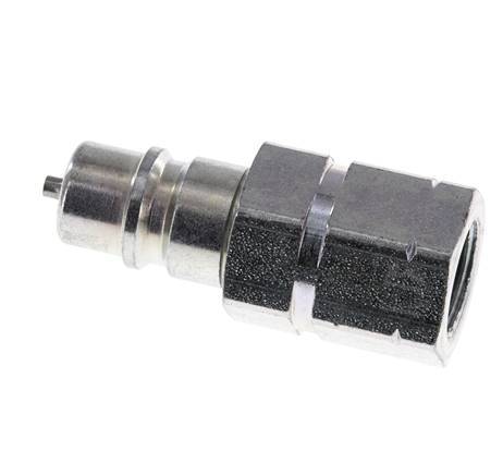 Stalen DN 6.3 Hydraulische Koppeling Insteeknippel G 1/4 inch Binnendraad ISO 7241-1 A D 12mm