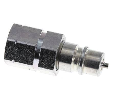 Stalen DN 6.3 Hydraulische Koppeling Insteeknippel G 1/4 inch Binnendraad ISO 7241-1 A D 12mm