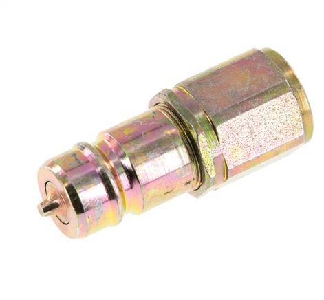 Stalen DN 10 Hydraulische Koppeling Insteeknippel M16x1.5 Binnendraad ISO 7241-1 A D 17.3mm