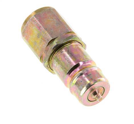 Stalen DN 10 Hydraulische Koppeling Insteeknippel M16x1.5 Binnendraad ISO 7241-1 A D 17.3mm