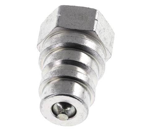 Stalen DN 10 Hydraulische Koppeling Insteeknippel G 3/8 inch Binnendraad ISO 7241-1 A D 16mm