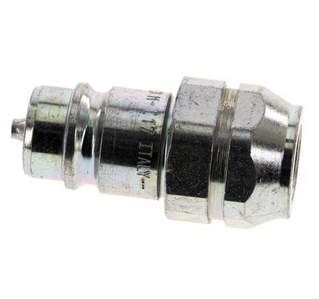 Stalen DN 12.5 Hydraulische Koppeling Insteeknippel G 3/8 inch Binnendraad ISO 7241-1 A D 20.5mm