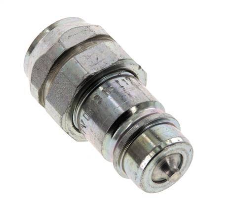 Stalen DN 12.5 Hydraulische Koppeling Insteeknippel G 3/8 inch Binnendraad ISO 7241-1 A D 20.5mm