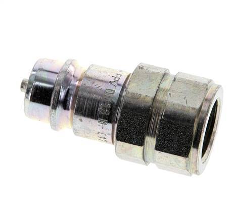 Stalen DN 12.5 Hydraulische Koppeling Insteeknippel G 1/2 inch Binnendraad ISO 7241-1 A D 20.5mm