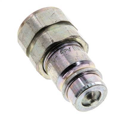 Stalen DN 12.5 Hydraulische Koppeling Insteeknippel G 1/2 inch Binnendraad ISO 7241-1 A D 20.5mm