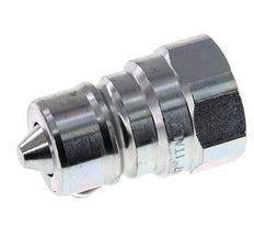 Steel DN 20 Hydraulic Coupling Plug G 3/4 inch Female Threads ISO 7241-1 A D 29.1mm