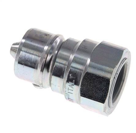 Stalen DN 20 Hydraulische Koppeling Insteeknippel G 3/4 inch Binnendraad ISO 7241-1 A D 29.1mm