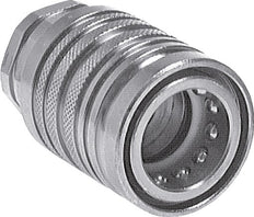 Stalen DN 10 Hydraulische Koppeling Snelkoppeling 8 mm L Knelring ISO 7241-1 A/8434-1 D 16mm