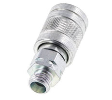 Stalen DN 6.3 Hydraulische Koppeling Snelkoppeling 8 mm L Knelring ISO 7241-1 A/8434-1 D 12mm