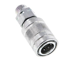 Stalen DN 6.3 Hydraulische Koppeling Snelkoppeling 8 mm L Knelring ISO 7241-1 A/8434-1 D 12mm