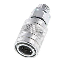 Stalen DN 6.3 Hydraulische Koppeling Snelkoppeling 8 mm L Knelring ISO 7241-1 A/8434-1 D 12mm
