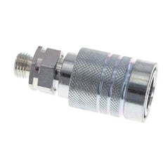 Stalen DN 10 Hydraulische Koppeling Snelkoppeling 8 mm L Knelring ISO 7241-1 A/8434-1 D 17.3mm