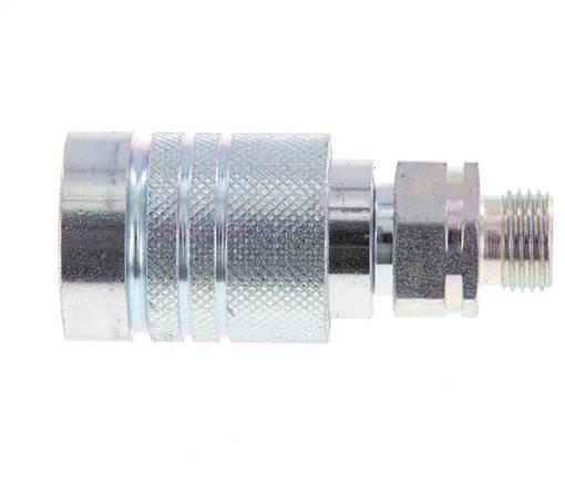 Stalen DN 10 Hydraulische Koppeling Snelkoppeling 10 mm L Knelring ISO 7241-1 A/8434-1 D 17.3mm