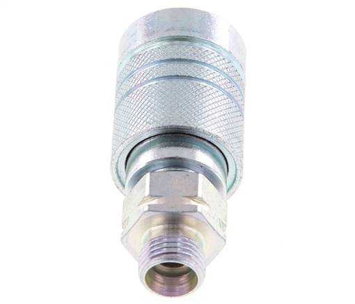 Stalen DN 10 Hydraulische Koppeling Snelkoppeling 10 mm L Knelring ISO 7241-1 A/8434-1 D 17.3mm