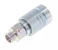 Stalen DN 10 Hydraulische Koppeling Snelkoppeling 10 mm L Knelring ISO 7241-1 A/8434-1 D 17.3mm